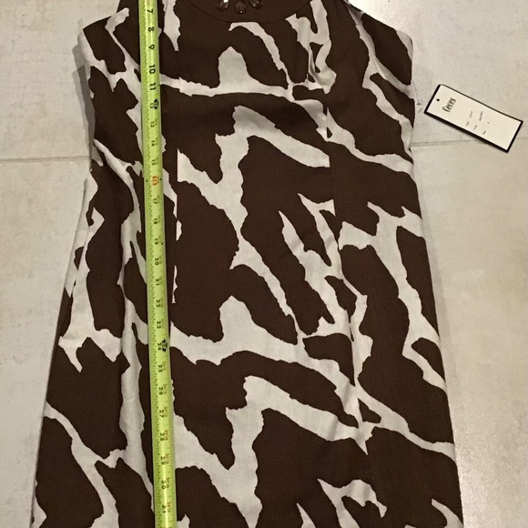 CECES NEW YORK 8 Dress Jungle Animal Print Retro Pencil Mob Wife Chic Glam NWT - Picture 6 of 11